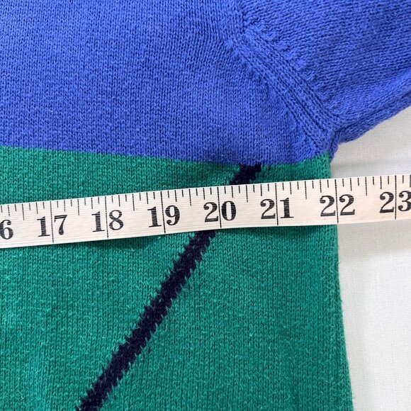 Vintage Pringle of Scotland Nick Faldo Golf Intarsia Sweater Size Medium - Picture 14 of 15